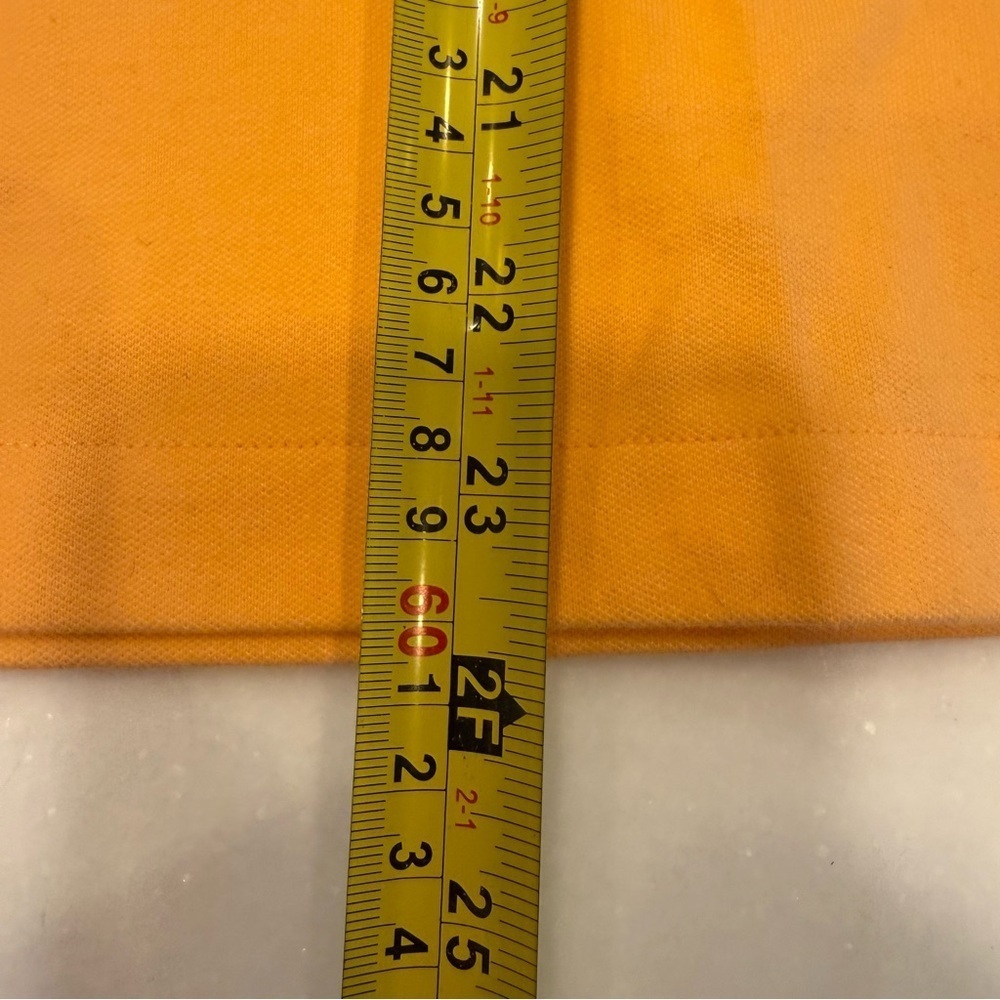 Vineyard Vines Susie Fit Womens Orange Short Sleeve Polo Shirt Size Small NWOT - Picture 7 of 11